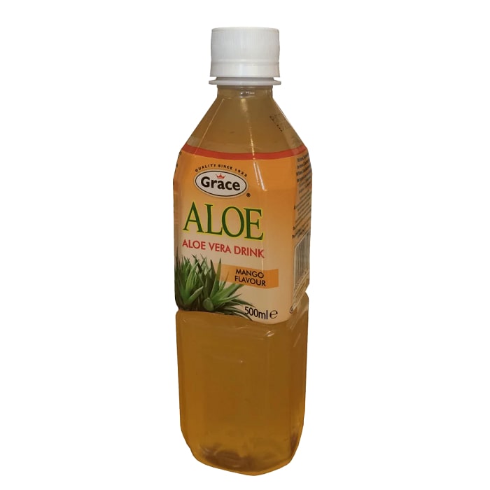 aloe vera drink gusto mango grace bottiglia 500ml